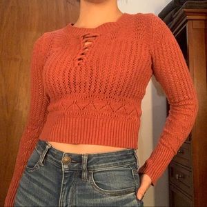 Aeropostale cropped sweater